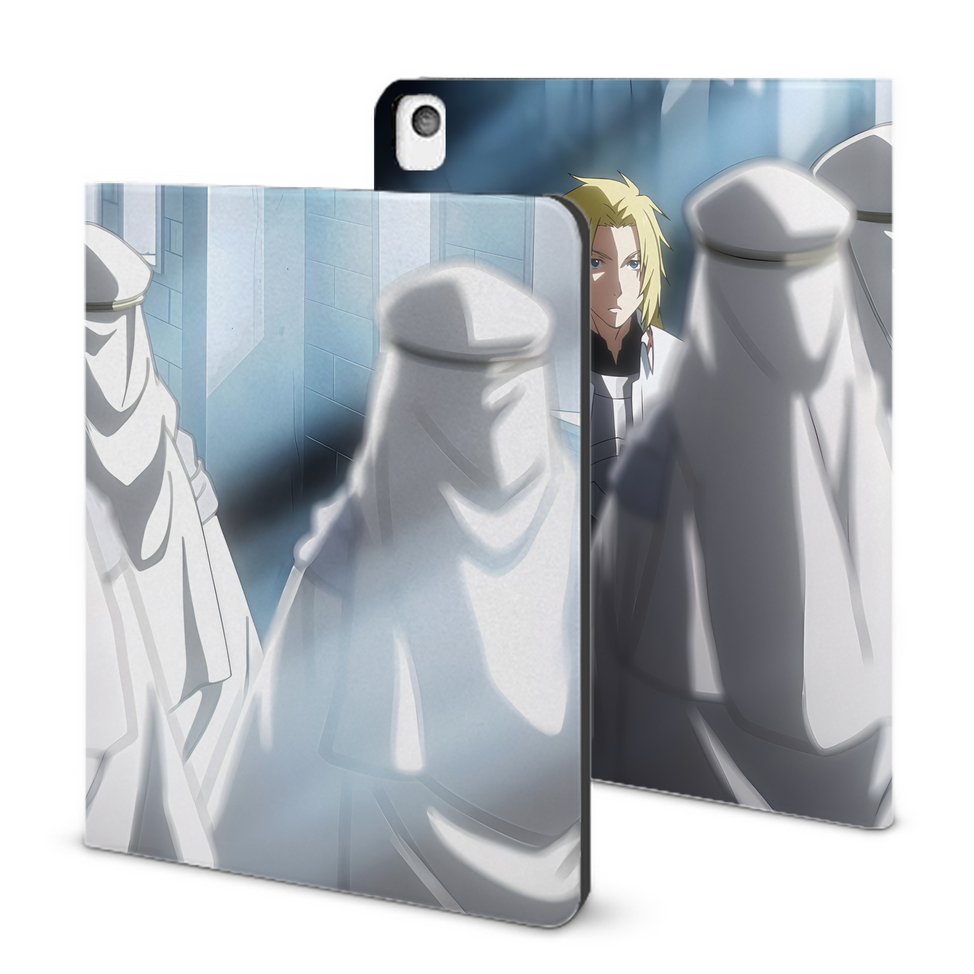 （画像用） 転スラ Regarding Reincarnated to Slime IPadケース ペンホルダー付き ブックスタイルデザイン
